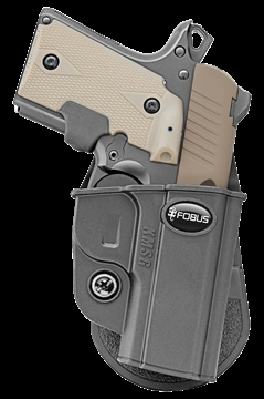 Picture of Fobus Evolution, E2 Paddle Holster, Fits Sig Sauer P238, Right Hand, Kydex, Black Finish KMSG