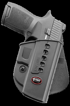 Picture of Fobus Evolution Paddle Holster, Fits Sig P250 Series, Right Hand, Kydex, Black SG250