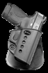Picture of Fobus Evolution Series Retention Paddle Holster for WALTHER PPS/ M&P Shield M2.0 9mm & .40 Black Right Hand SWS