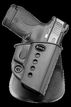 Picture of Fobus Evolution Series Retention Paddle Holster for WALTHER PPS/ M&P Shield M2.0 9mm & .40 Black Right Hand SWS