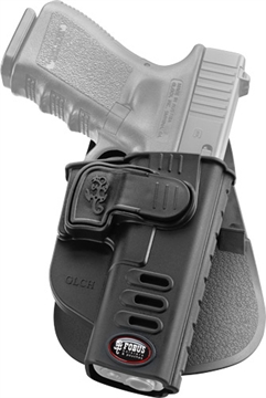 Picture of Fobus CH Series, Paddle Holster, Right Hand, Black, Fits Glock 17,19,22,23,31,32, Polymer GLCH