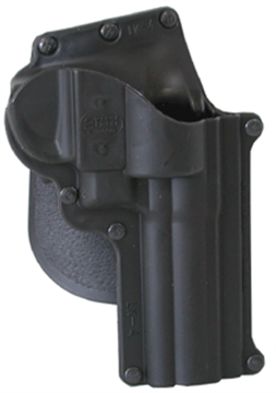 Picture of Fobus Roto Paddle Holster, Fits Smith & Wesson 4" L/K Frame, Taurus 66/431/65, Right Hand, Kydex, Black SW4RP