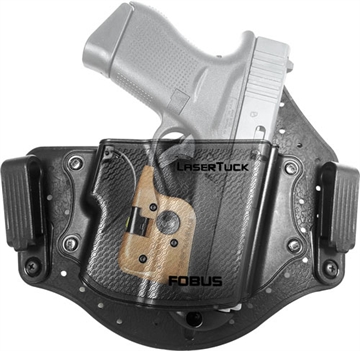 Picture of FOBUS HOLSTER UNIVERSAL IWB SINGLE STACK S-COMPACT W/LASER LASERTUCK
