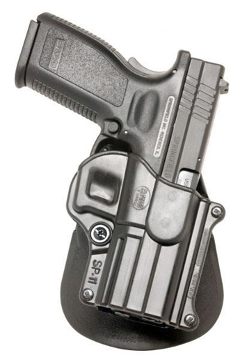Picture of Fobus Standard Paddle Holster for Springfield XD Black Left Hand SP11LH