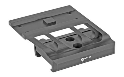 Picture of Fortis Manufacturing, Inc. F1, Black, Fits Aimpoint Micro T-2, Holosun HE403, Primary Arms Advanced Micro Dot, Sig Sauer Romeo4T F1-OPT-LOWER1/3