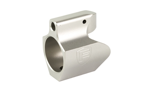 Picture of Fortis Manufacturing, Inc. Gas Block, Silver, Stainless, Fits .750 Barrels LPGB-SS-M2