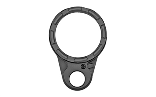 Picture of Fortis Manufacturing, Inc. Light Weight K2, Castle Nut and End Plate, Black, Anodized Finish LE-BLK-K2-BLK