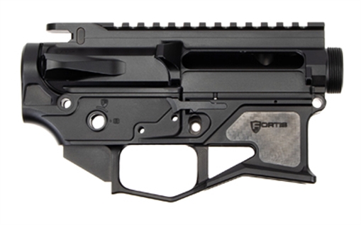 Picture of Fortis Manufacturing, Inc. License Gen 2 Ambidextrous, Semi-automatic, Lower/Upper Set, 223 Remington, 556NATO, Black Color, anodized Finish, Carbon Fiber, Ambidextrous Mag and Bolt Release LM-7075-GEN2-A