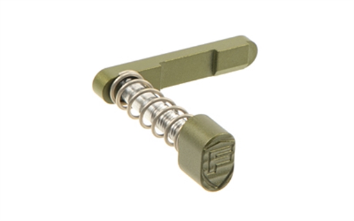 Picture of Fortis Manufacturing, Inc. Billet Magazine Catch and Release, Nitride Finish, Olive Drab Green, Fits AR-15 AR15-BMCR-ODG