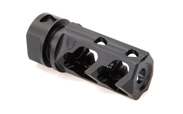 Picture of Fortis Manufacturing, Inc. Muzzle Brake, 5.56MM, Black Finish, Fortis Control Compatible 556-MB-BLK