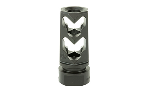 Picture of Fortis Manufacturing, Inc. Muzzle Brake, 9MM, 1/2X28, Black Finish 9MM-MB-BLK-28
