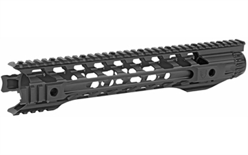Picture of Fortis Manufacturing, Inc. Night Rail, 12.875" Free Float Handguard, KeyMod, Fits AR-15, Black NTR-12-KM