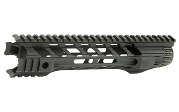 Picture of Fortis Manufacturing, Inc. Night Rail, Free Float Rail System, Handguard, 10", M-LOK, Fits AR15, Black NTR-10-ML