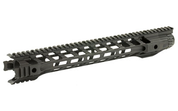 Picture of Fortis Manufacturing, Inc. Night Rail, Free Float Rail System, Handguard, 16", M-LOK, Fits AR15, Black NTR-16-ML
