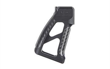 Picture of Fortis Manufacturing, Inc. Torque, Pistol Grip, 15 Degrees, Black with Carbon Fiber Accents, Fits AR-15 TOR-PG-CF-15-BLK