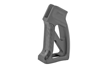 Picture of Fortis Manufacturing, Inc. Torque, Pistol Grip, with Carbon Fiber, Fits AR Rifles, Anodized Black Finish TOR-PG-CF-BLK
