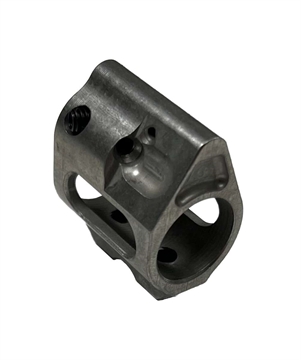 Picture of FOSTECH .625 THROTTLE ADJUSTABLE GAS BLOCK MADE FROM STAINLESS STEEL FOS2507SS625