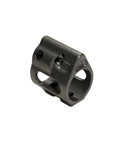 Picture of FOSTECH .750 THROTTLE ADJUSTABLE GAS BLOCK MADE FROM STAINLESS STEEL FOS2504SS750