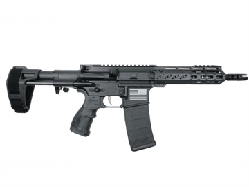 Picture of FOSTECH FIGHTING BRADLEY PISTOL HGA 5.56 7.5IN FAXON BBL MACH-2 7IN RAIL ECHO AR-II TRIG PDW BRACE 4166-BLK-5.56-6228-4150