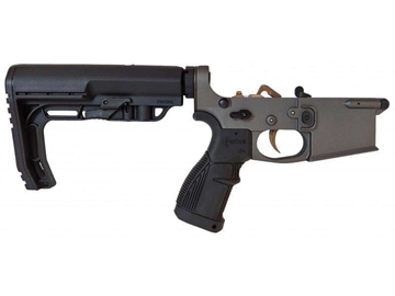 Picture of FOSTECH COMPLETE LOWER RECEIVER MULTI CALIBER ECHO-II TRIGGER MINIMALIST STOCK TUNGSTEN FOSG6100TUN4150