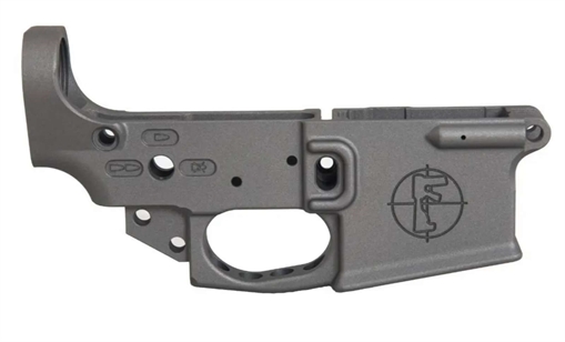 Picture of FOSTECH FT-LITE LOWER AR15 STRIPPED NO LPK TUNGSTEN FOSG6100TUN