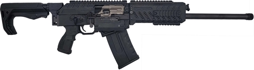 Picture of Fostech Origin 12 Gen 2 Long Barrel Shotgun 12ga 2-3/4" Chamber 5rd Magazine 18.5" Barrel Black 7200-BL