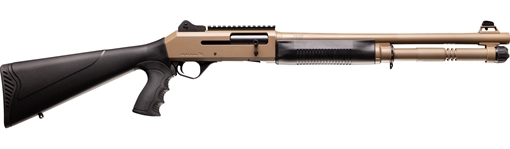 Picture of Four Peaks Imports AKSA Arms S4 12 Gauge 3" 5+1 18.50" Chrome Plated 7075-T6 Aluminum Receiver 12060