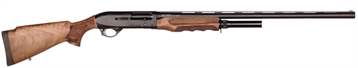 Picture of Four Peaks Imports AKSA Arms S2 20 Gauge 3" 5+1 28" Chrome Plated 7075-T6 Aluminum Receiver Wood Stock 12079