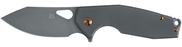 Picture of FOX KNIVES YARU STONEWASHED TITANIUM FX-527TIPVD