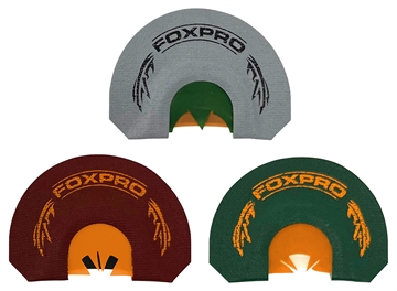 Picture of Foxpro Beardtaker Combo Diaphragm Call Attracts Turkey Gray/Green/Red 3 Pack CSBRDTKRCOMBO