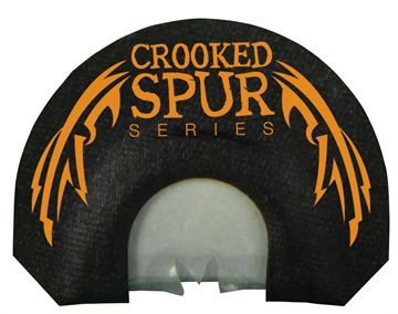Picture of Foxpro Crooked Spur V-Cut Diaphragm Call Attracts Turkeys, 3.5 Prophylactic Reeds, CSMOUTHBL