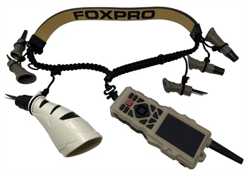 Picture of Foxpro XD8 Lanyard Black/Tan Paracord FXD8 LAN