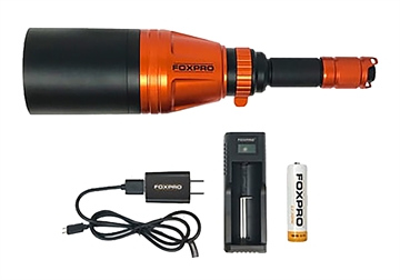 Picture of Foxpro Gun Fire Orange/Black Metal White/Green/IR Filter GUNFIRE