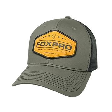 Picture of Foxpro Campfire Olive Green/Black Structured HATFXPC