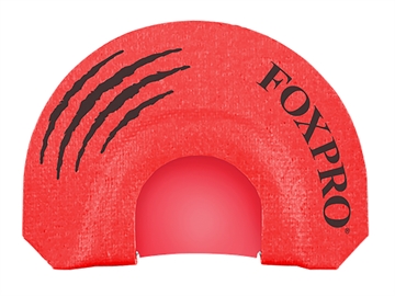 Picture of Foxpro Top Gun Howler Diaphragm Call Triple Reed Sounds Attracts Coyotes Red TOPGUN