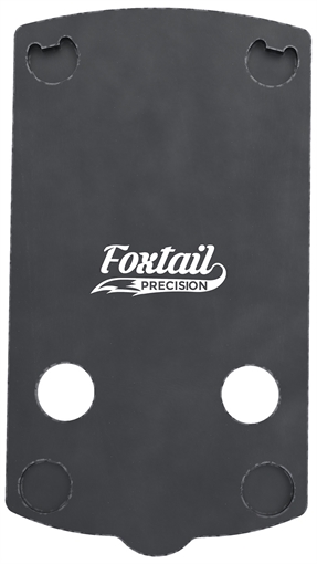 Picture of Foxtail Precision Red Dot Adapter Plate for Optics-Ready Pistol Black Anodized Glock 43X/48 MOS Springfield Armory OSP 100005
