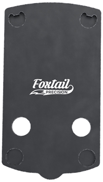 Picture of Foxtail Precision Red Dot Adapter Plate for Optics-Ready Pistol Black Anodized Glock 43X/48 MOS Springfield Armory OSP 100005