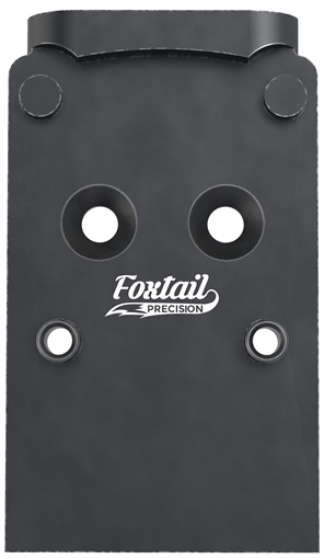 Picture of Foxtail Precision Red Dot Adapter Plate for Optics-Ready Pistol Black Anodized Glock MOS 100006