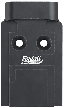 Picture of Foxtail Precision Red Dot Adapter Plate for Optics-Ready Pistol Black Anodized Glock MOS 100008