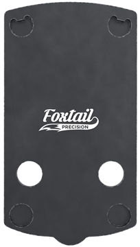 Picture of Foxtail Precision Red Dot Adapter Plate for Optics-Ready Pistol Black Anodized Glock 43X/48 MOS Springfield Armory OSP 100009