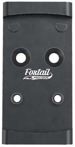Picture of Foxtail Precision Adapter Plate Black Anodized Aluminum, Compatible w/Glock MOS, Holosun 407K/507K/EPS Carry Pattern Footprint Mount 100010
