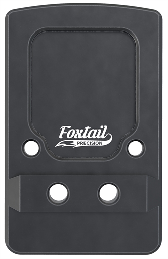Picture of Foxtail Precision Rear Sight Dovetail Optic Adapter Plate for non MOS Glock Black Anodized Glock Non MOS 100013