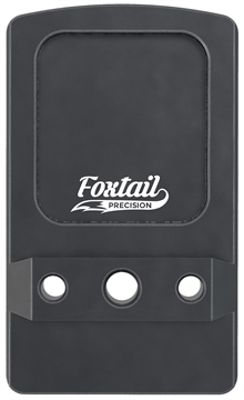 Picture of Foxtail Precision Rear Sight Dovetail Optic Adapter Plate for non MOS Glock Black Anodized Glock Non MOS 100014