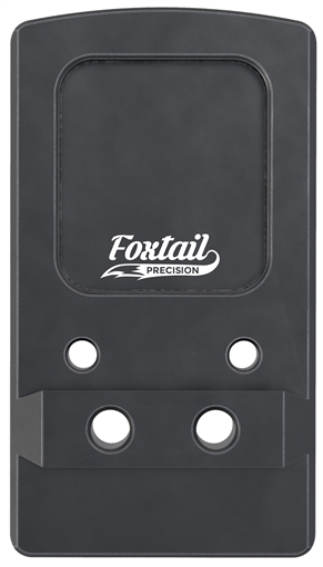 Picture of Foxtail Precision Rear Sight Dovetail Optic Adapter Plate for non MOS Glock Black Anodized Glock Non MOS 100015