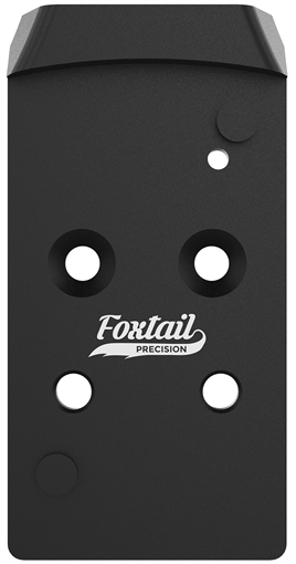 Picture of Foxtail Precision Rear Sight Dovetail Optic Adapter Plate for CZ P10 Black Anodized CZ P10 100017