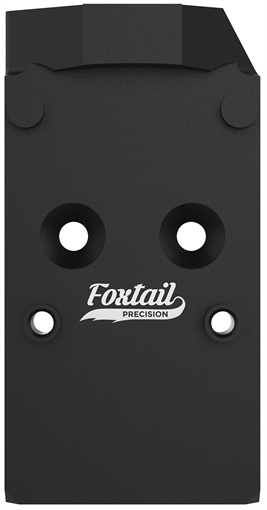 Picture of Foxtail Precision Rear Sight Dovetail Optic Adapter for CZ Shadow Black Anodized CZ Shadow 100018