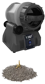 Picture of Frankford Arsenal Essentials Tumbler Kit, Inlcudes Rotary Tumbler Lite, Wet/Dry Media Separator and 2 Lbs of Stainless Steel Media 1199452