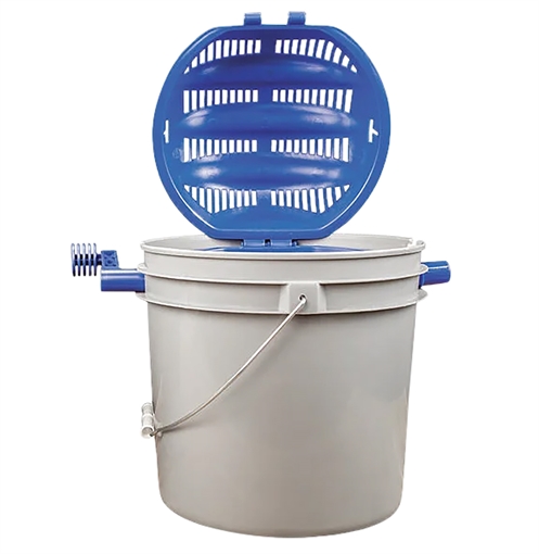 Picture of Frankford Arsenal Quick-N-Ez Rotary Sifter Kit 3.5 Gallon Gray Plastic 507565