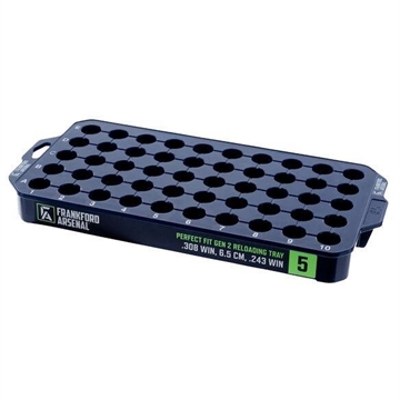 Picture of Frankford Arsenal Perfect Fit Tray, Style 5, Reloading Tray, Fits 308/6.5 Creedmoor, Blue, 2 Trays are Included 1183640