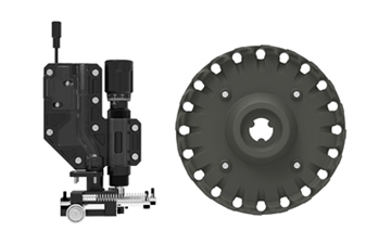 Picture of Frankford Arsenal X-10 45ACP Bullet Feed Conversion Kit, Compatible with X-10 Progressive Reloading Press, Includes Caliber Specific Bullet Collator Plate, Bullet Feed and Shuttle Assembly, and Micrometer Adjustable Seating Die 1194191